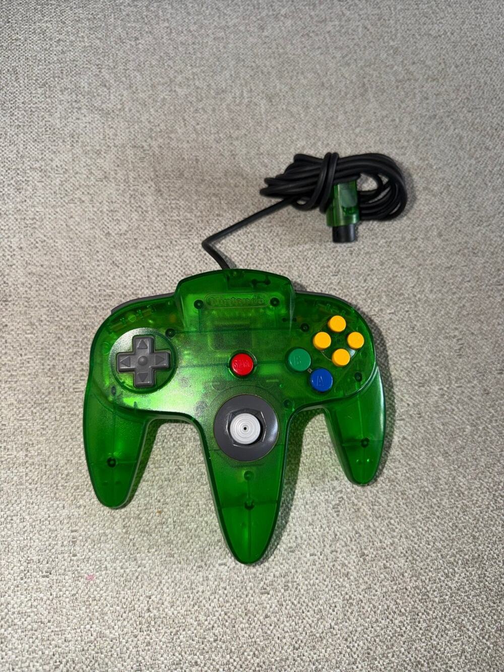 Nintendo 64 Controller Jungle Green Funtastic Series
